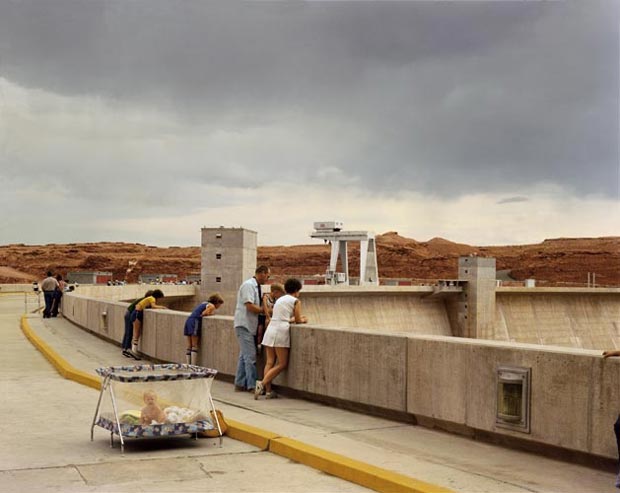 Glen-Canyon-Dam,-Page,-Arizona,-1983